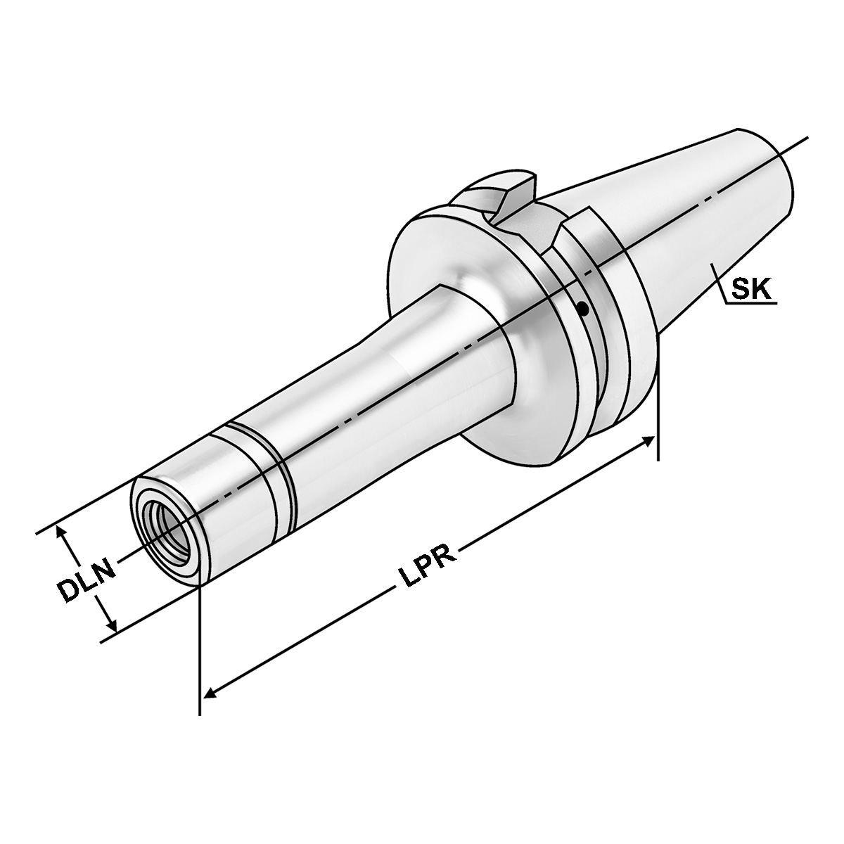 Spannfutter BT 30-4/16-90 KPS16 JIS B 6339 (MAS-BT) AD
