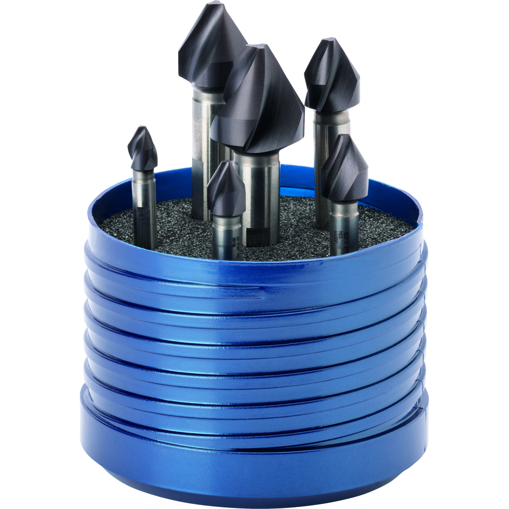 Kegelsenker-Satz 60° 6,3-20,0mm FL3 spiralisiert
