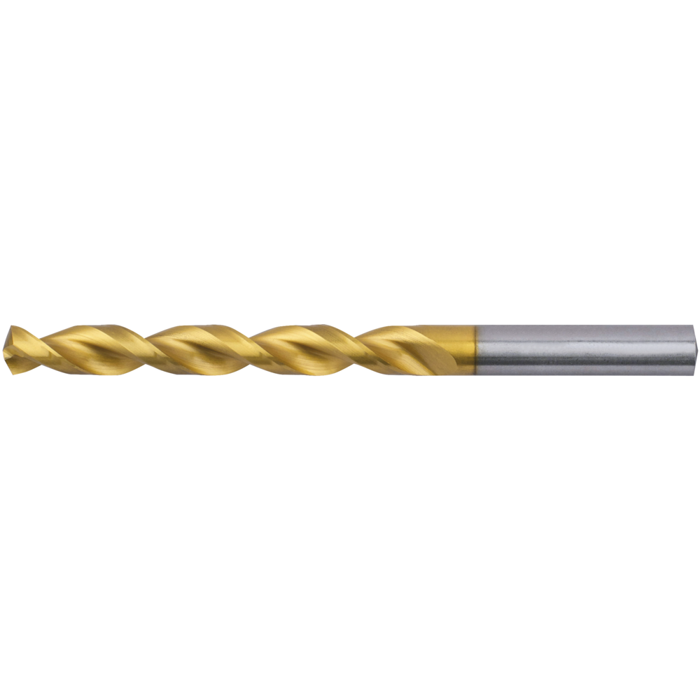 Spiralbohrer HSS-E 5xD DIN338TLP 130° 1mm TiN geschliffen