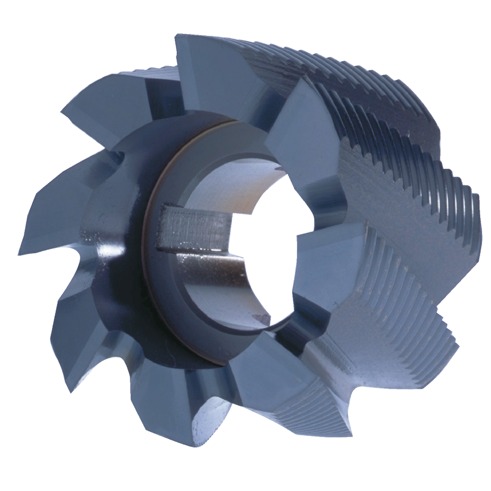 Walzenstirnfräser HSS-E DIN1880HR, 100x50x32mm Z=12 TiAlN