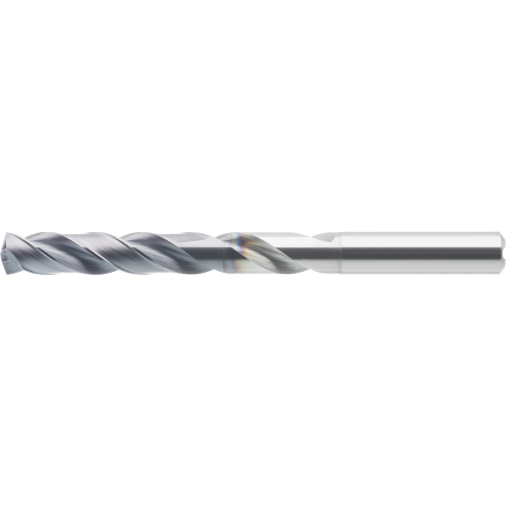 Hochleistungsbohrer VHM 8xD Ø3,00mm ,IK ,HA, TiAlNplus HPC