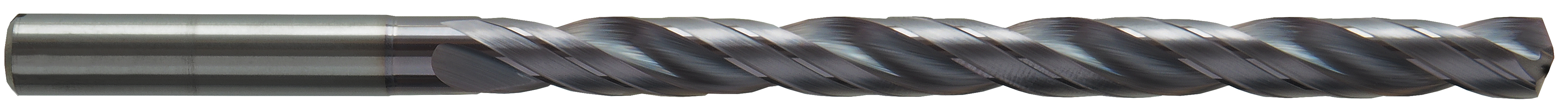 VHM-Spiralbohrer mit IK, 12xd, für Stahl, TiAlN 1.00 x 12 x 55 mm, SD4,0 4 Führu