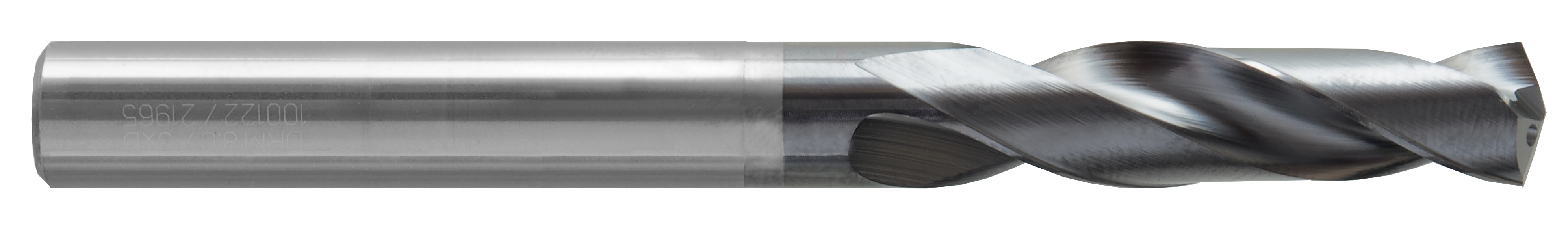 VHM-Spiralbohrer mit IK, 3xd, für Stahl, TiAlN 3.00 x 14 x 63 mm, SD 6,0 HA