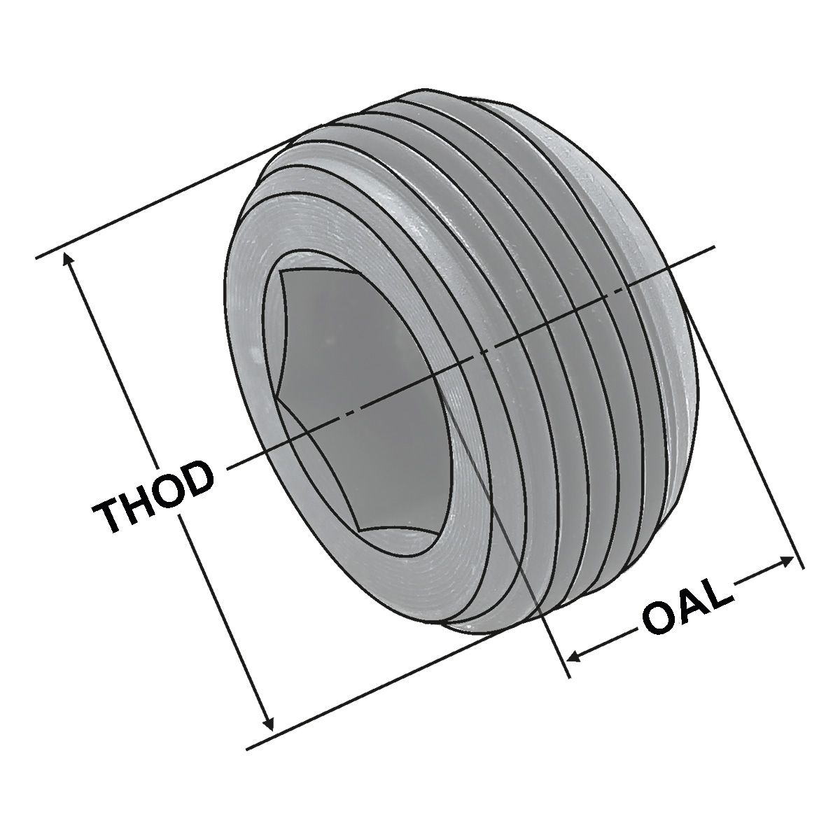 Spannschrauben M16 x P1.0 x 10L