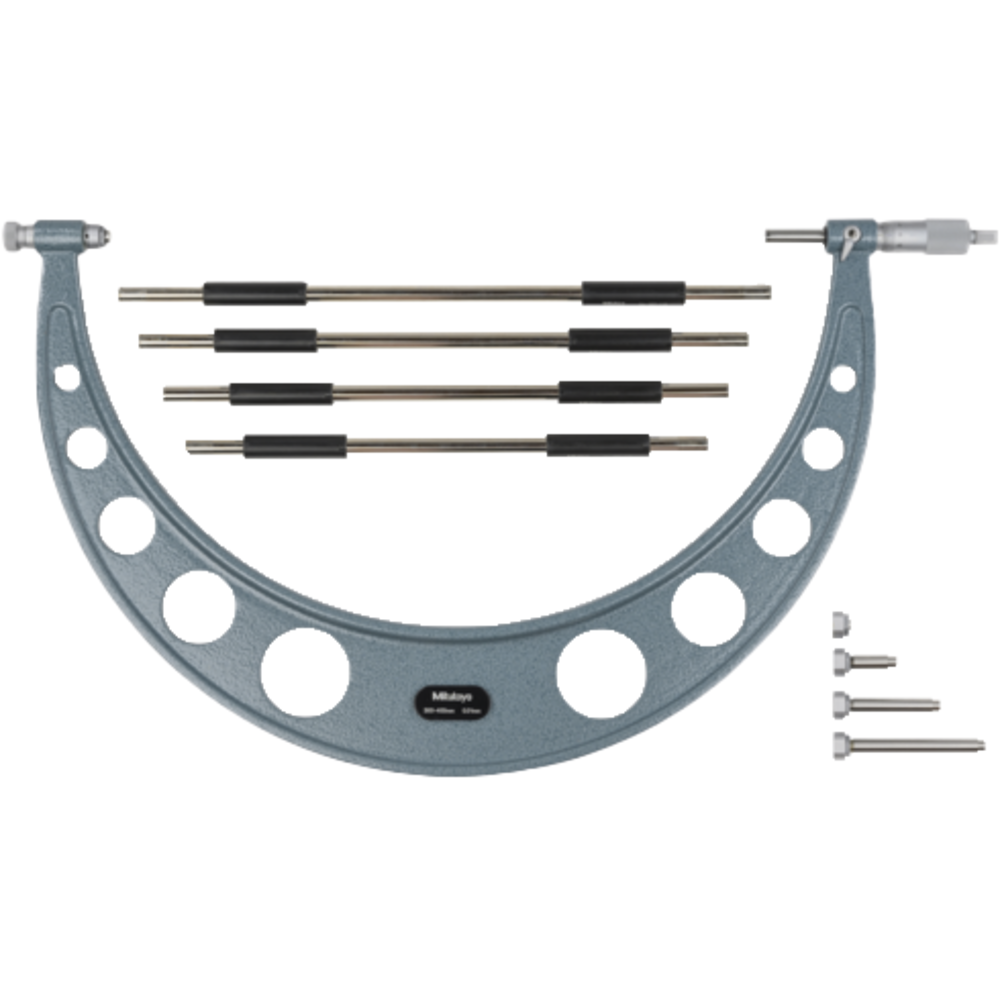 Bügelmessschraube Form D16 900-1000mm (0,01mm) mit auswechselbarem Amboss