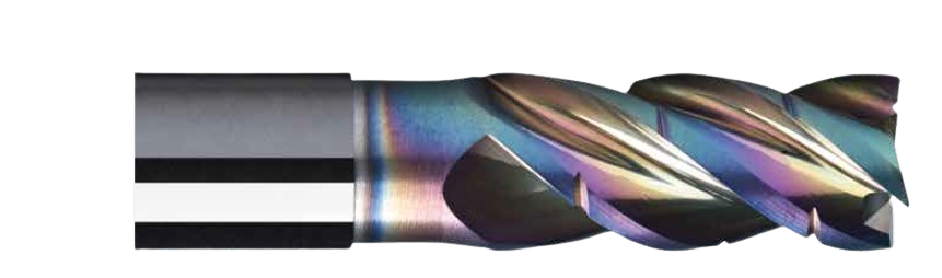VHM XQ-Alu-Fräser, 4Z, Spanbr., DLC-Besch., Ø=10.0mm