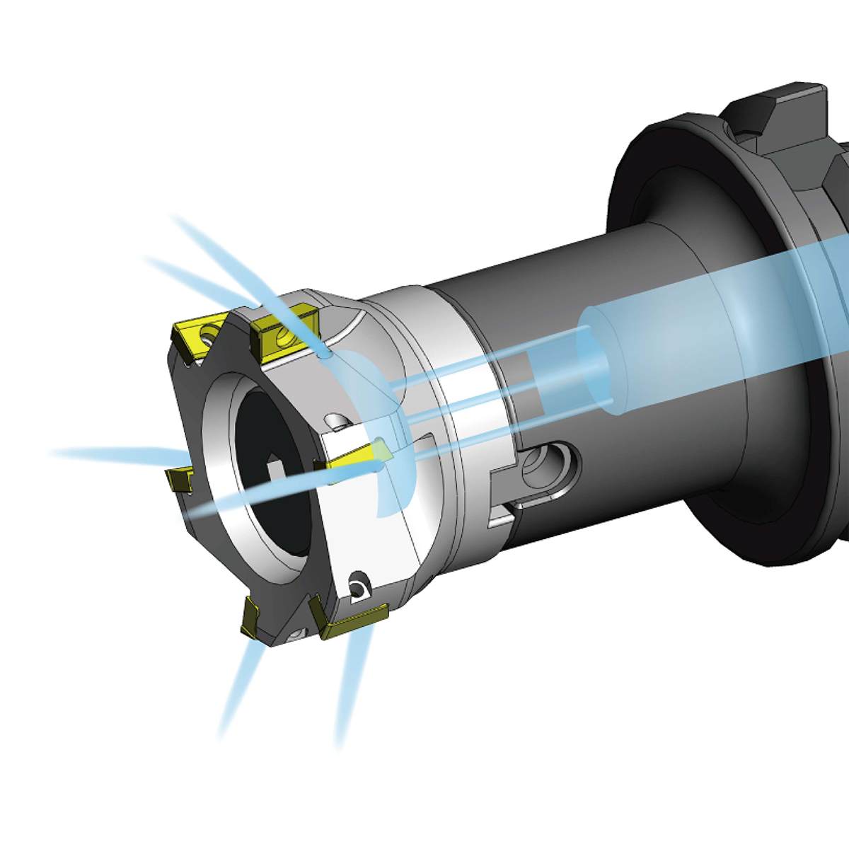 Zylinderschrauben mit Kühlmittelnuten M10 x 1,5P x 35 | ~DIN912