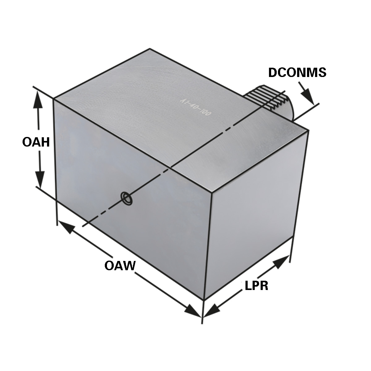 Werkzeughalter Rohling Form A1, rechteckig 20-100-60-65  DIN 69880 (ISO 10889)