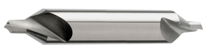 VHM-Zentrierbohrer 60°, Typ N, WN, blank 0.5 x 0.8 x 31.5 mm, SchaftØ 3.15 mm