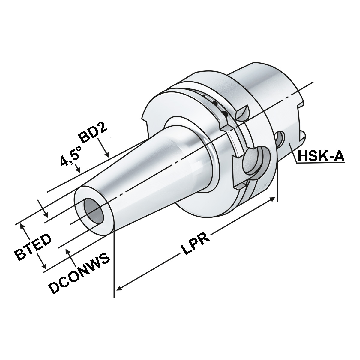 Schrumpffutter HSK 63-16-120