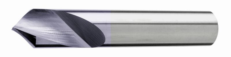 VHM-NC-Anbohrer 90° bis max. 45 HRC 2.00 x 6 x 32 mm, SD 2,0 mm, beschichtet