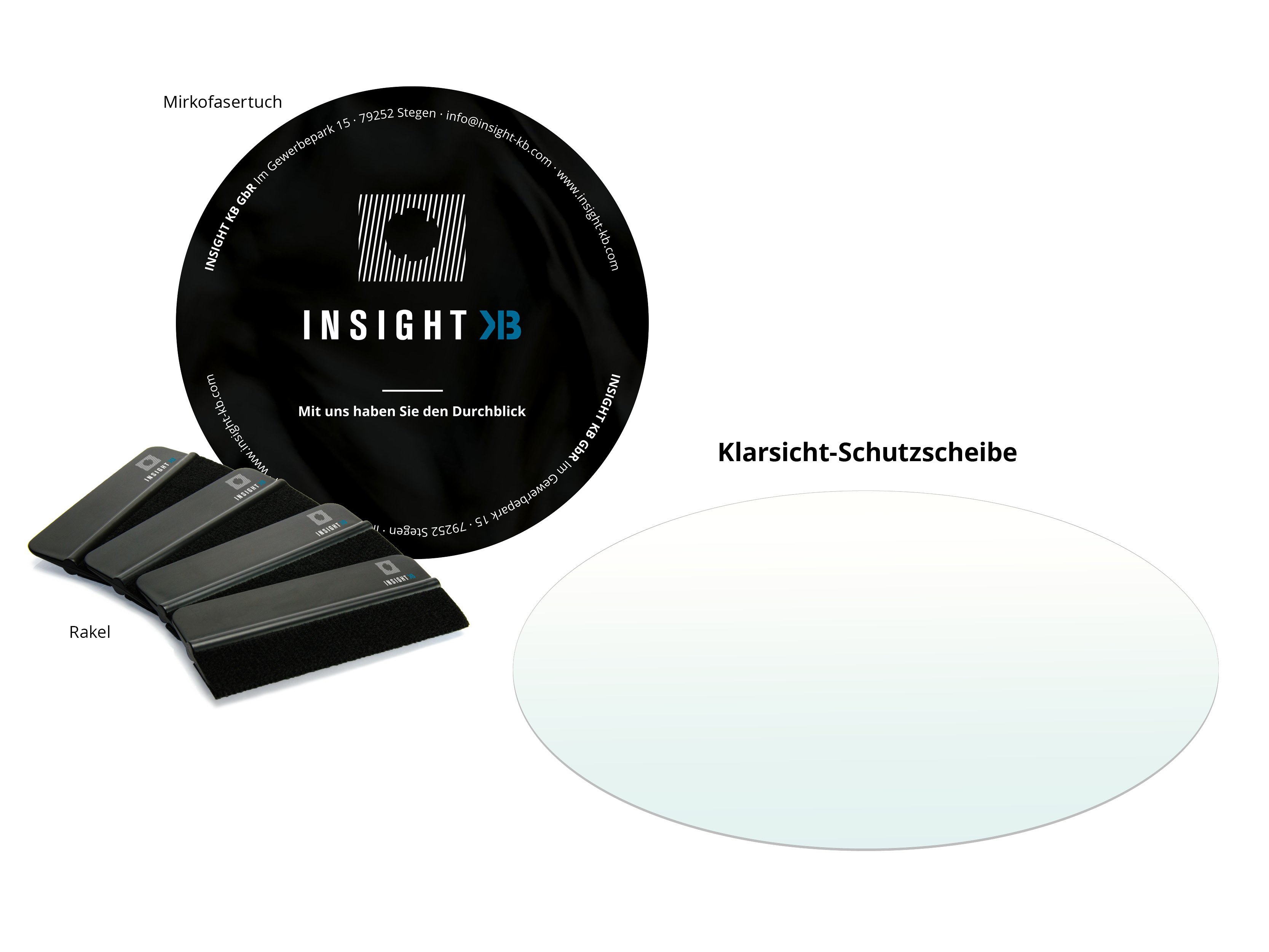 Klarsicht-Schutzscheibe V4.0  / D=200mm