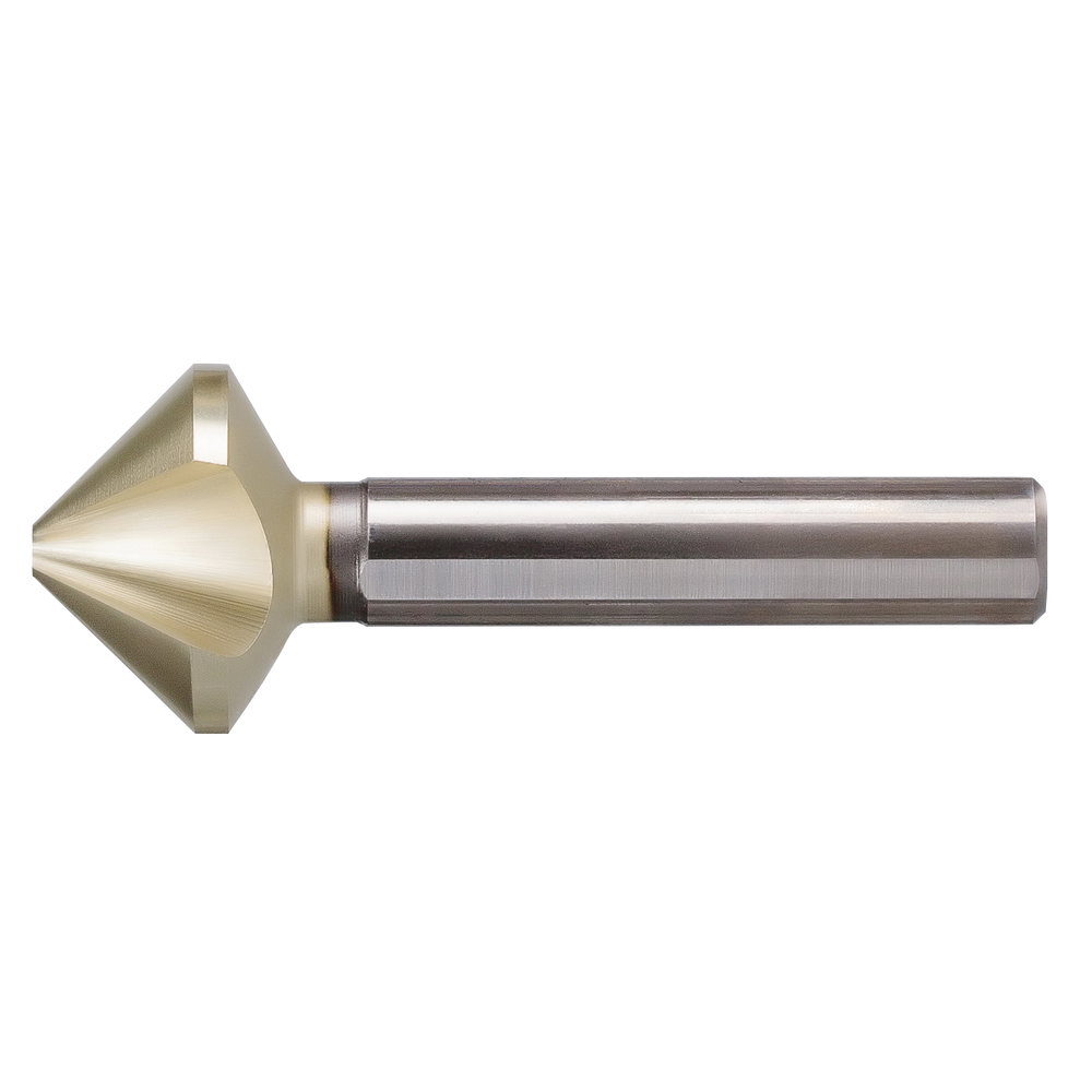 Kegelsenker HSS 90° 4,3mm EUC-Speed mit 3-Flächenschaft